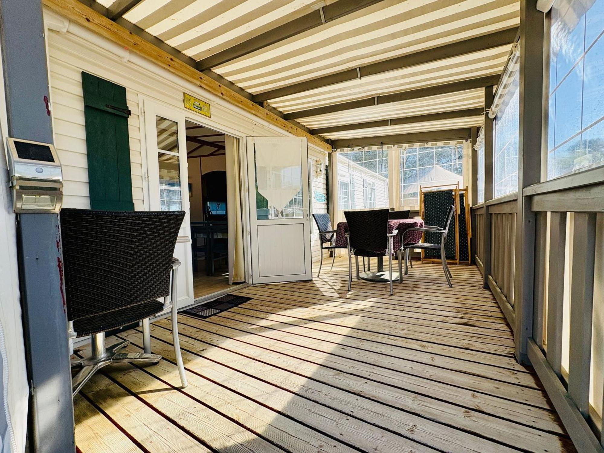 Mobil'Home Climatise Terrain Prive Proche Du Zoo De La Palmyre Les Mathes Exterior photo